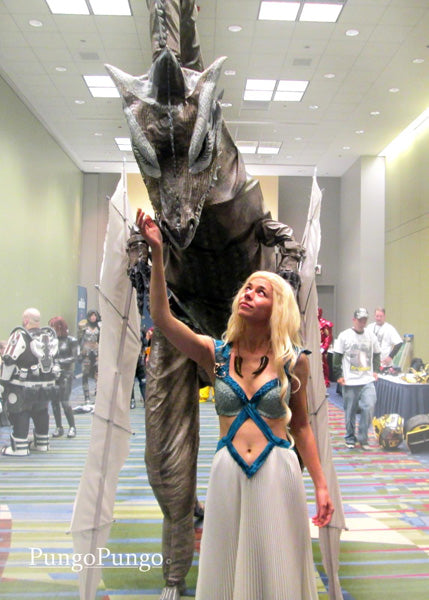 Pleating in Action: Daenerys Targaryen- Game of Thrones Costume