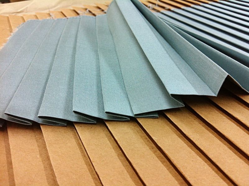 Custom Pleated Silk Curtains