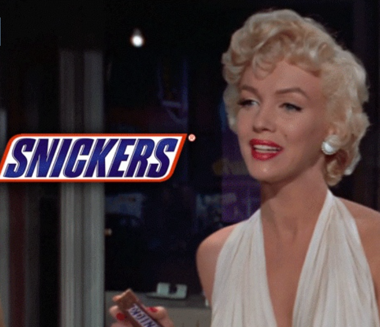 Marilyn sales monroe subway