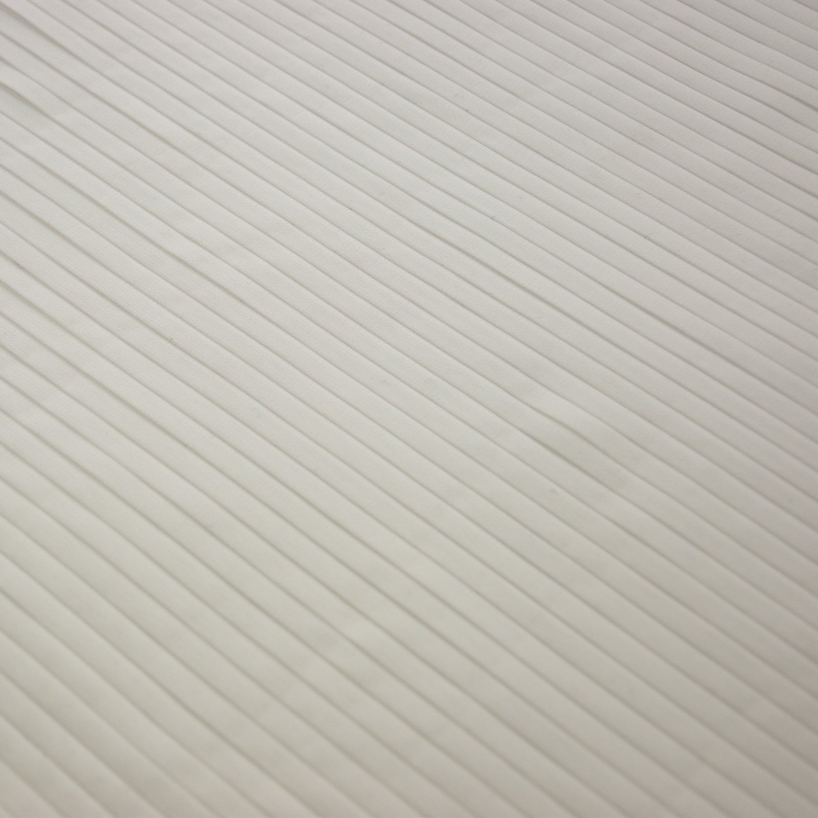 A close up of 1/4in side pleated chiffon