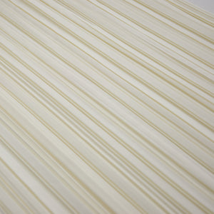 Mushroom Pleated Ivory Polyester Taffeta - Bridal